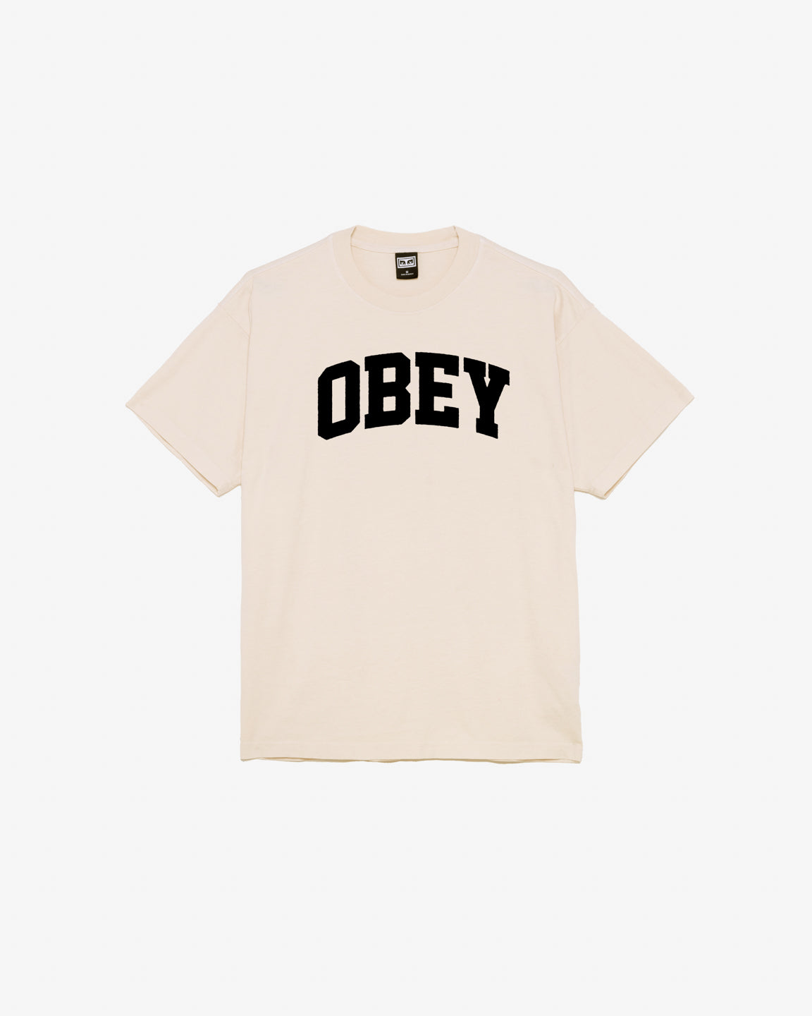obey collegiate heavyweight t shirt sago (zoomed)