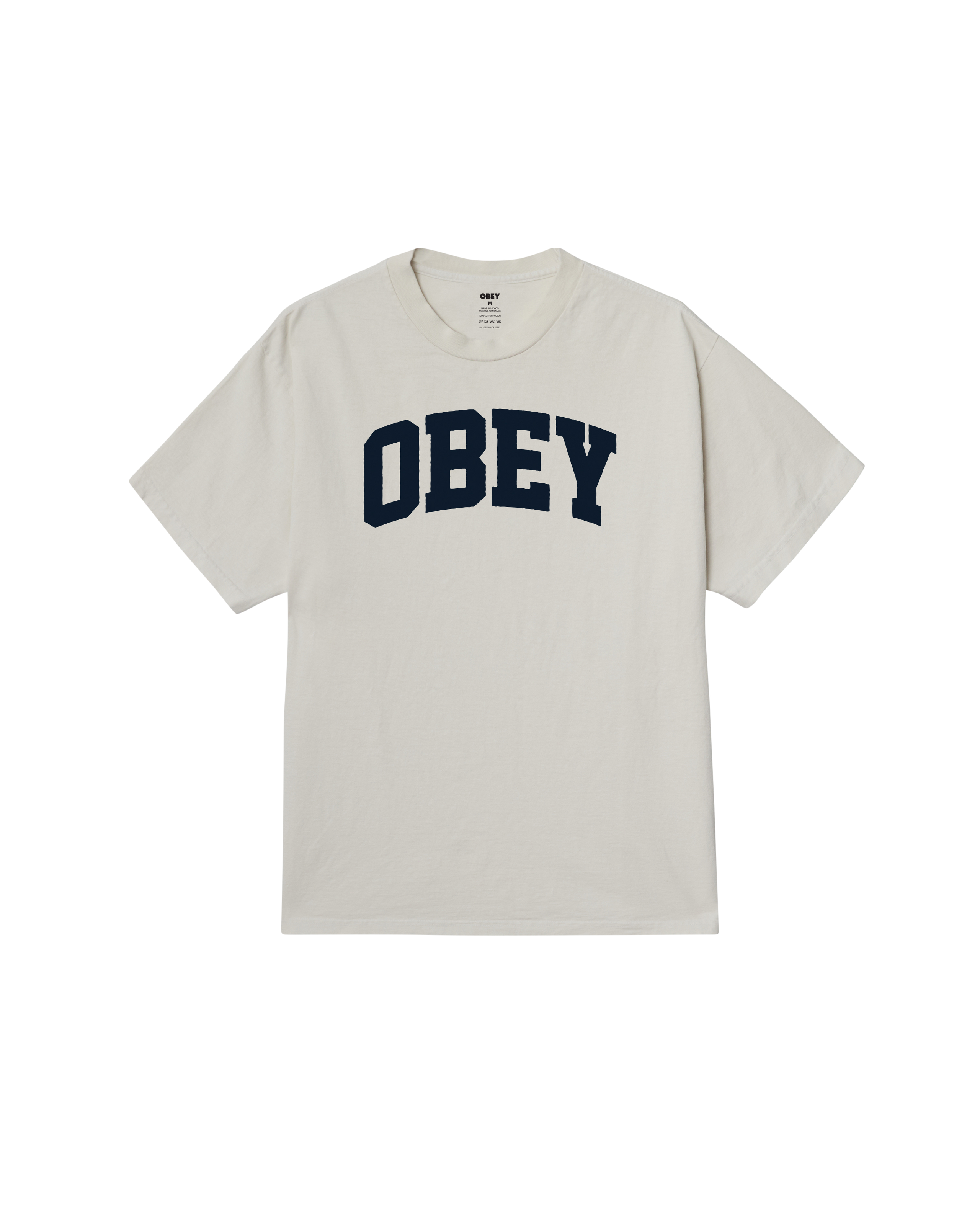 OBEY COLLEGIATE PIGMENT T-SHIRT