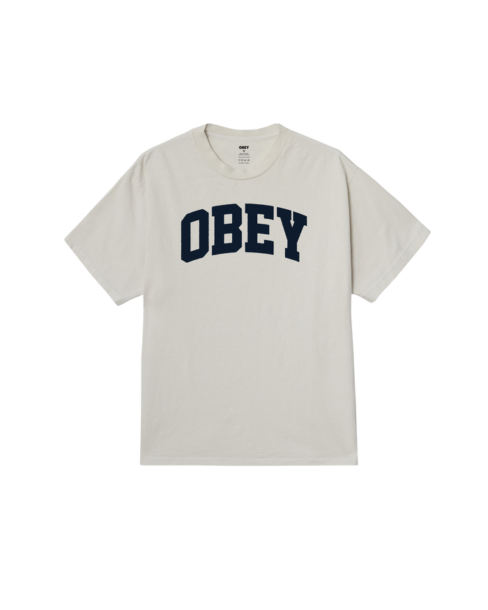 OBEY COLLEGIATE PIGMENT T-SHIRT