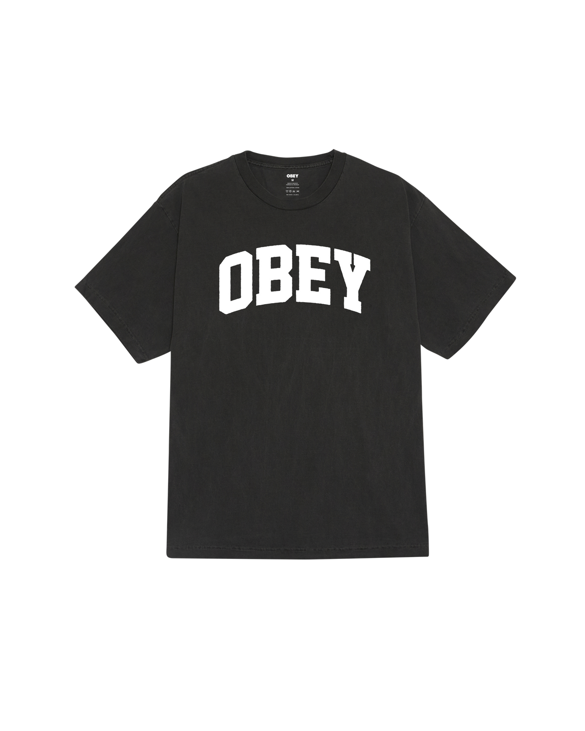 OBEY COLLEGIATE PIGMENT T-SHIRT