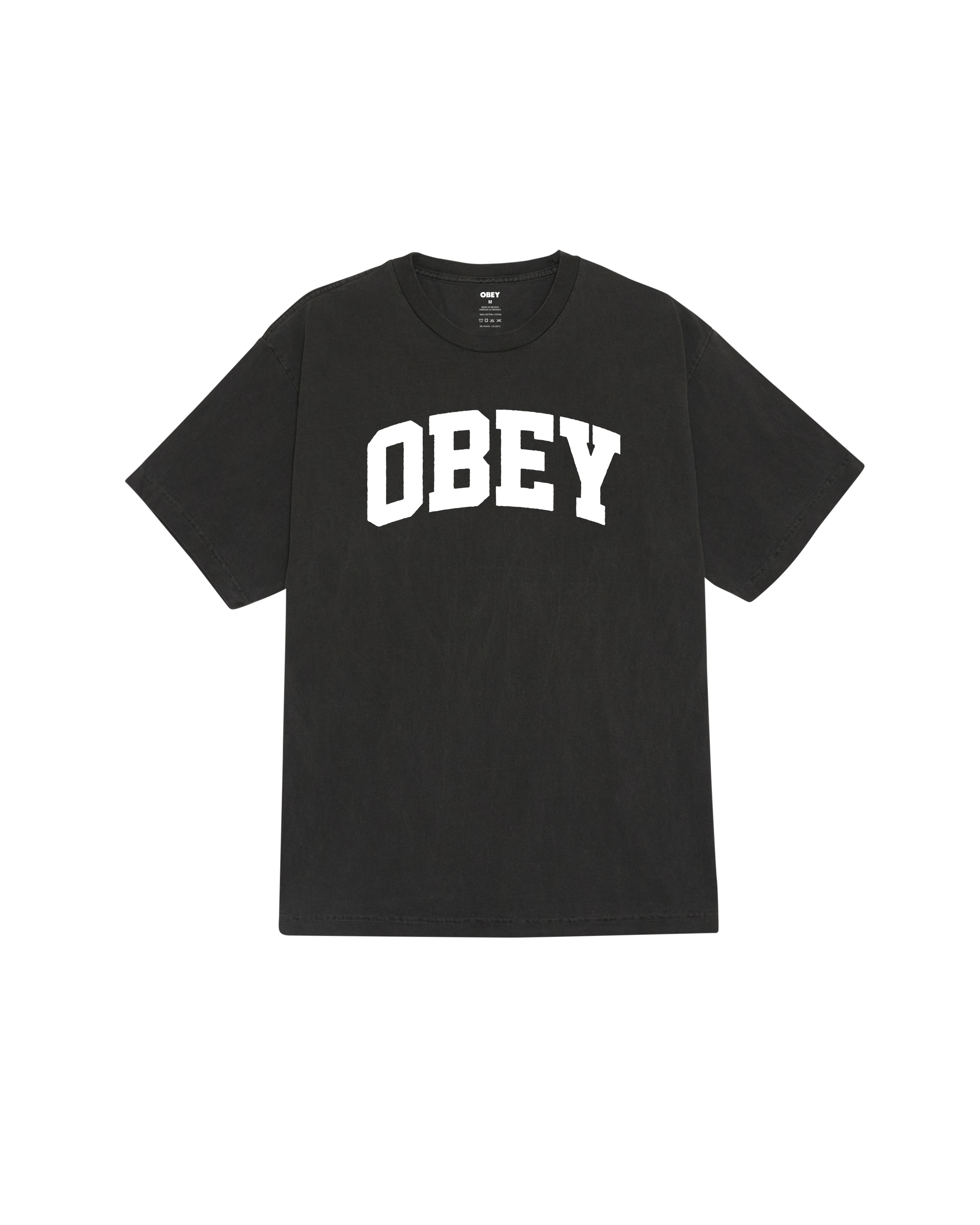 OBEY COLLEGIATE PIGMENT T-SHIRT