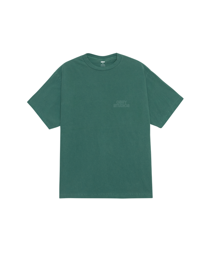 OBEY STUDIOS OUTLINE PIGMENT T-SHIRT
