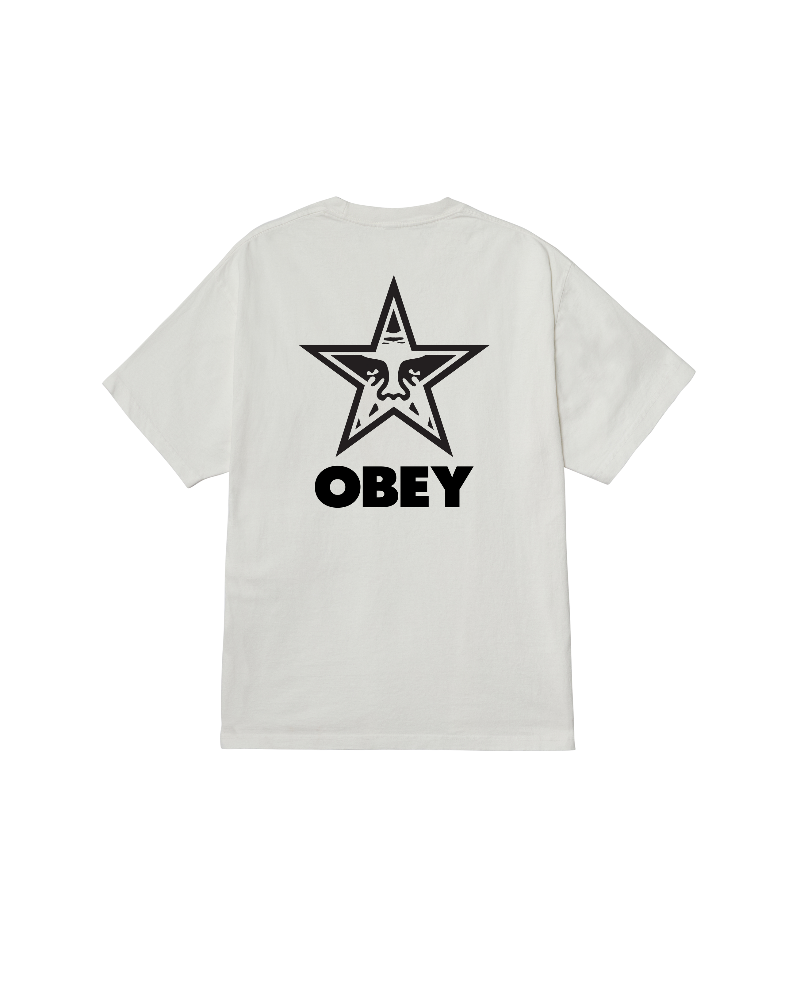 OBEY BOLD STAR PIGMENT T-SHIRT (zoomed)