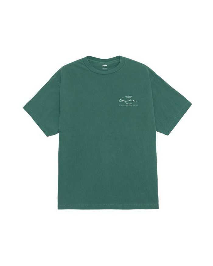 obey-institute-pigment-t-shirt-pigment-rainforest - alternate view