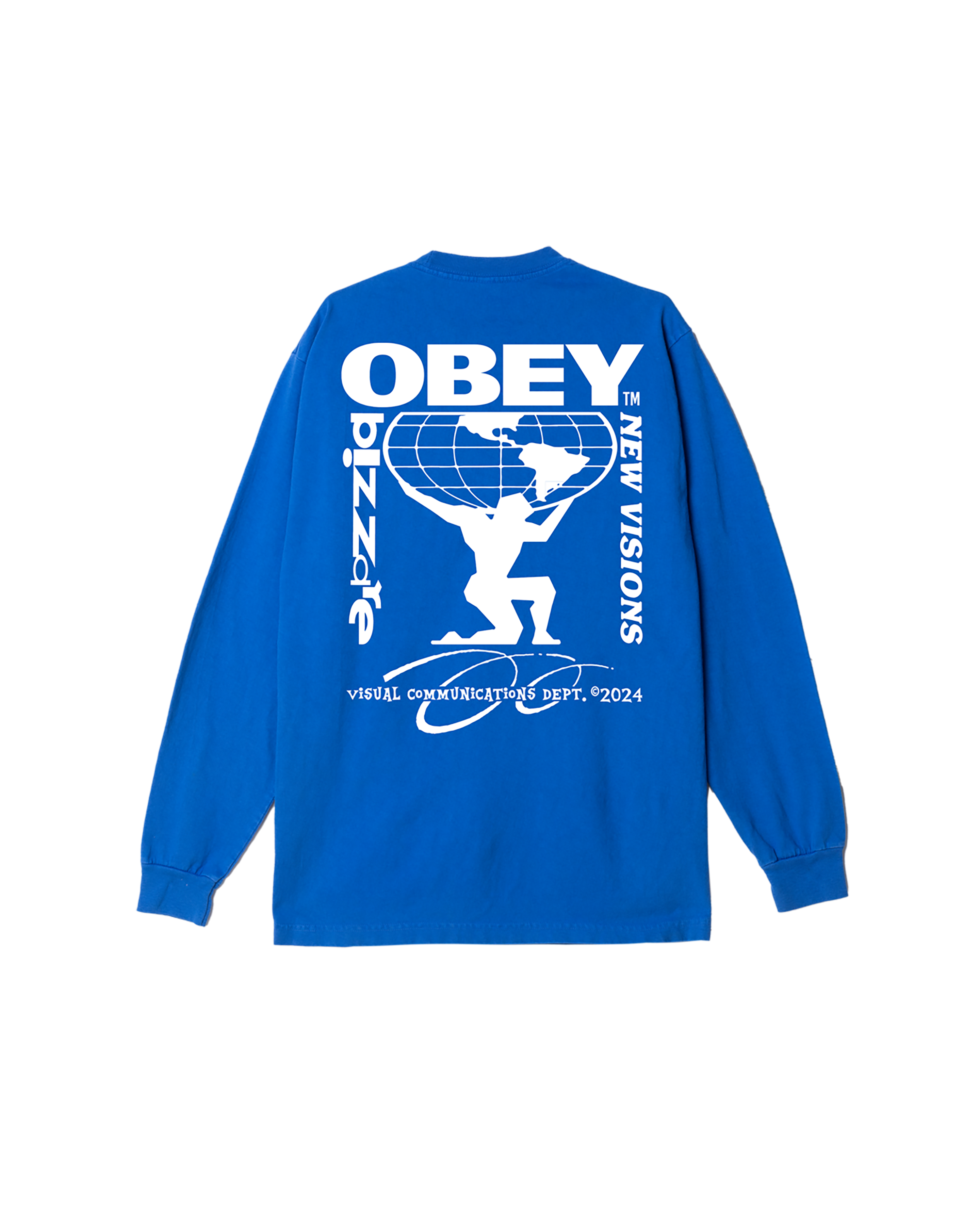 BIZZARE NEW VISIONS PIGMENT LS T-SHIRT – OBEY CLOTHING EU