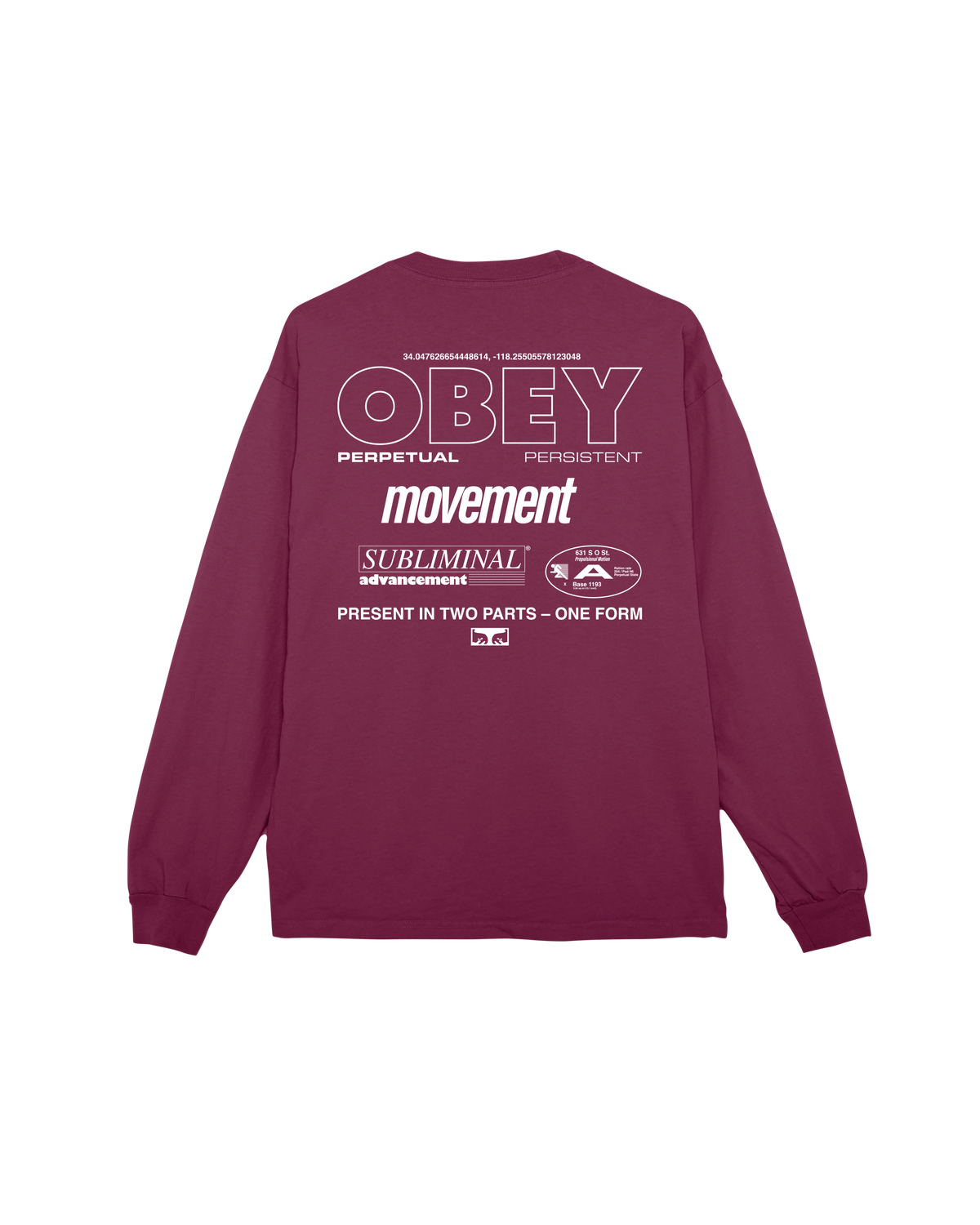 PERSISTENT MOVEMENT PIGMENT LS T-SHIRT