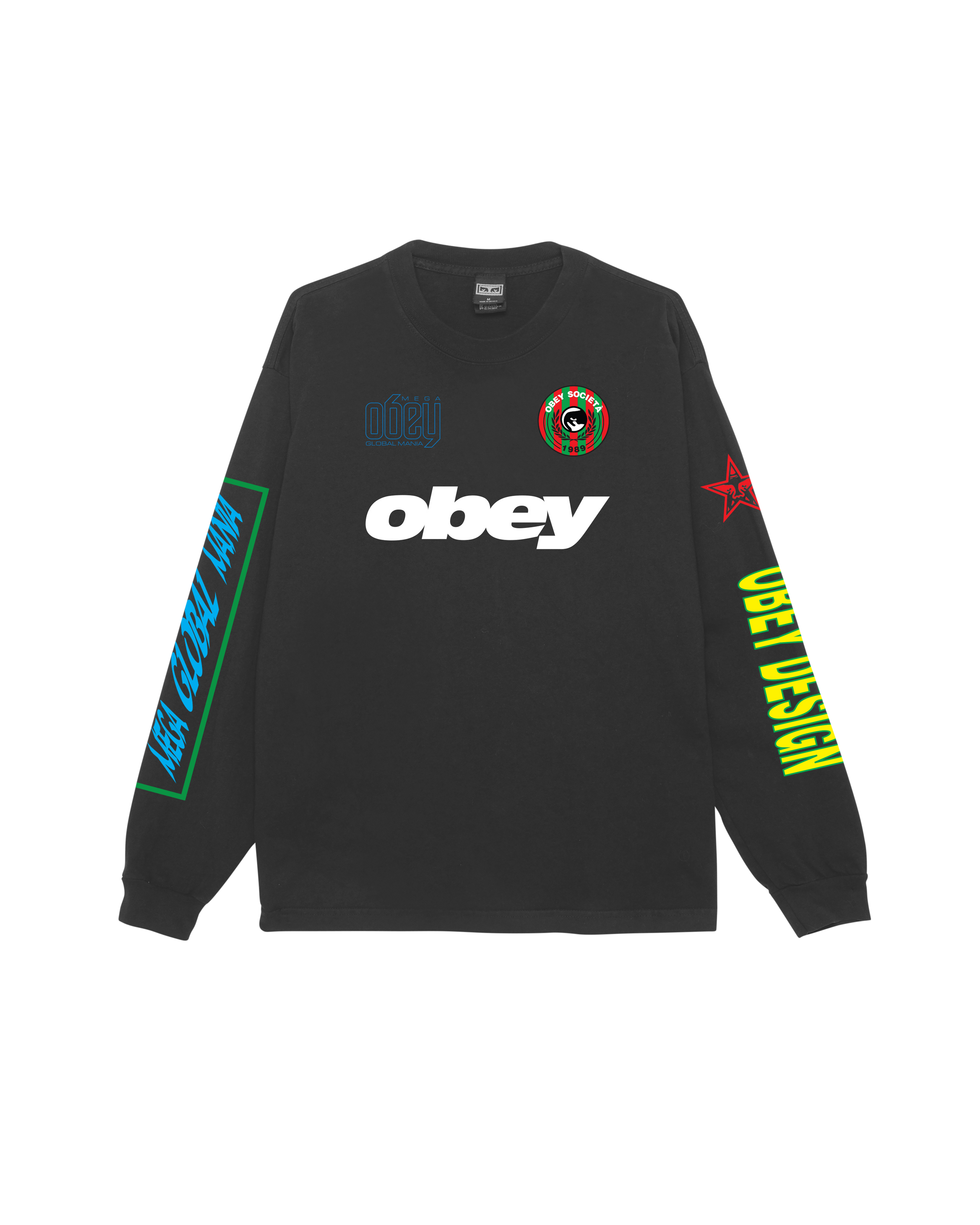 MEGA GLOBAL MANIA PIGMENT LS T-SHIRT (zoomed)