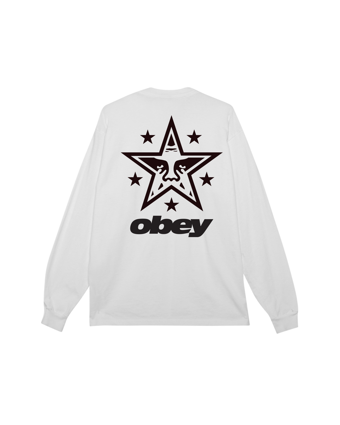 OBEY STAR PIGMENT LS T-SHIRT