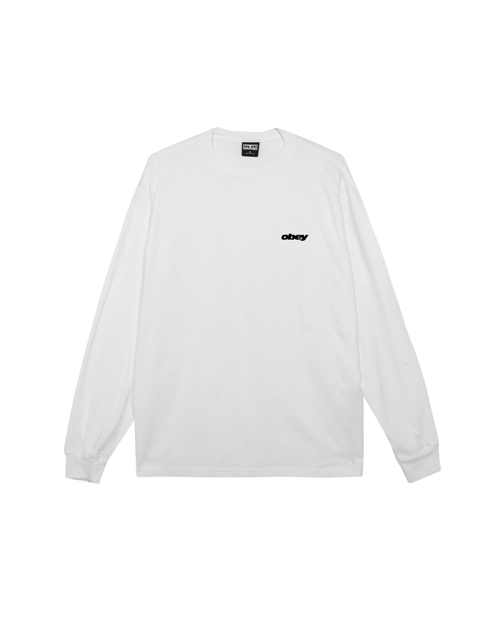 OBEY STAR PIGMENT LS T-SHIRT