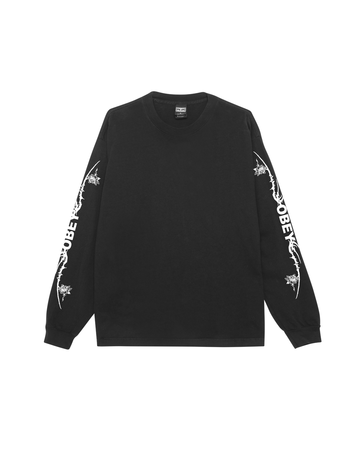 TRIBAL ROSE PIGMENT LS T-SHIRT