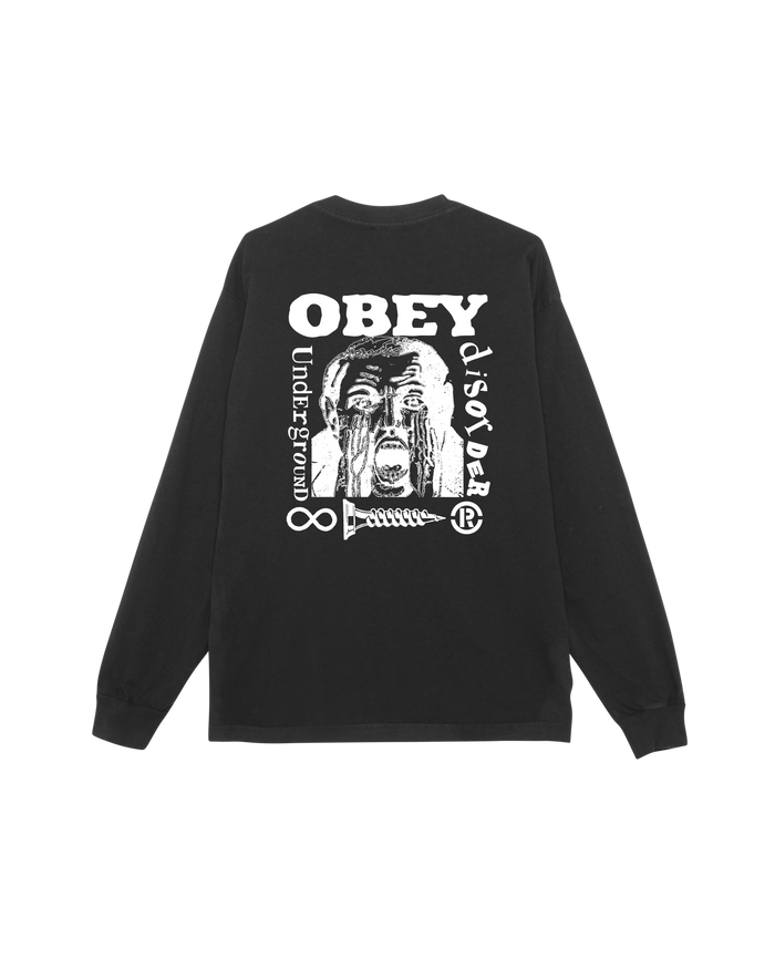 UNDERGROUND DISORDER PIGMENT LS T-SHIRT
