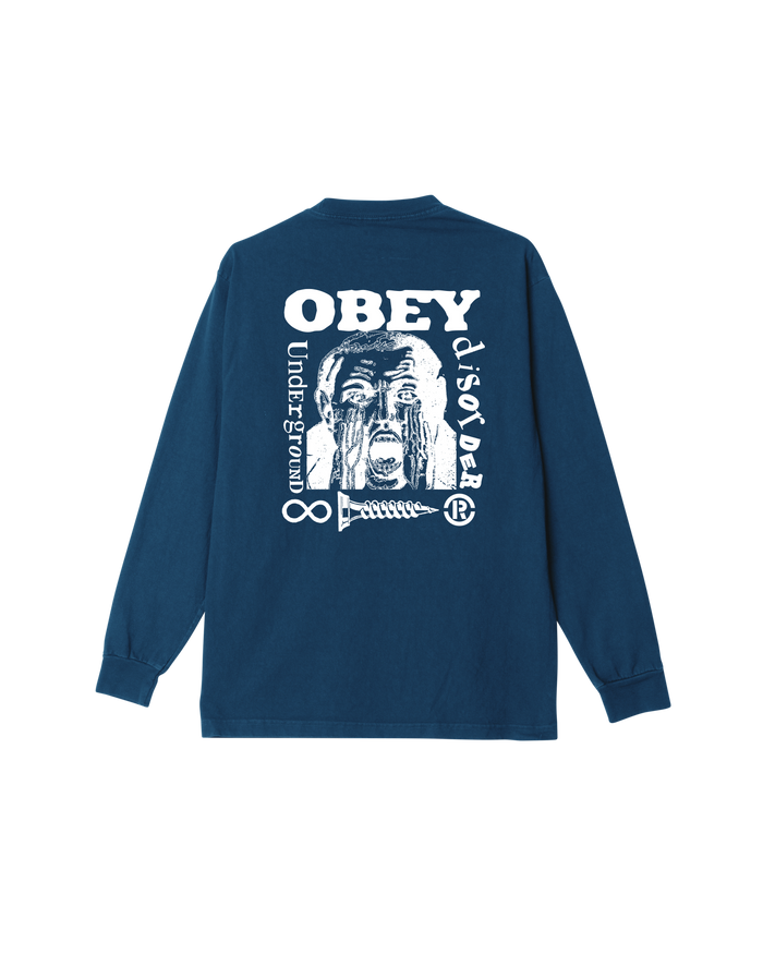 UNDERGROUND DISORDER PIGMENT LS T-SHIRT