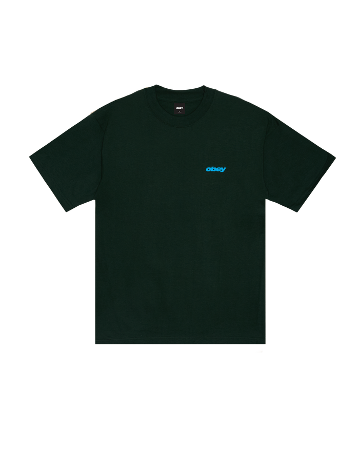 obey-bounce-heavyweight-t-shirt-forest-green - alternate view