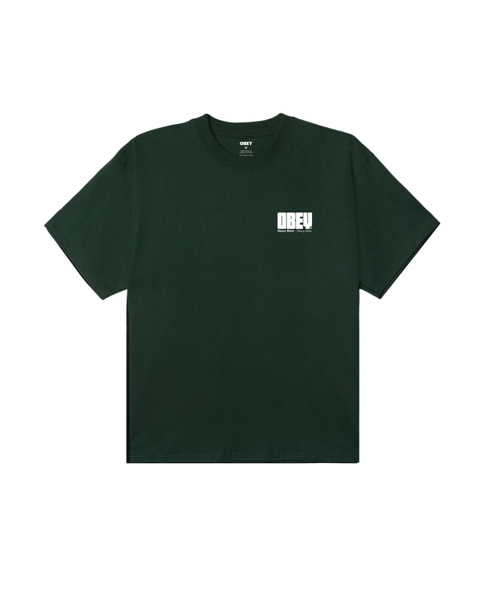obey-heavy-ideas-heavyweight-t-shirt-forest-green - alternate view