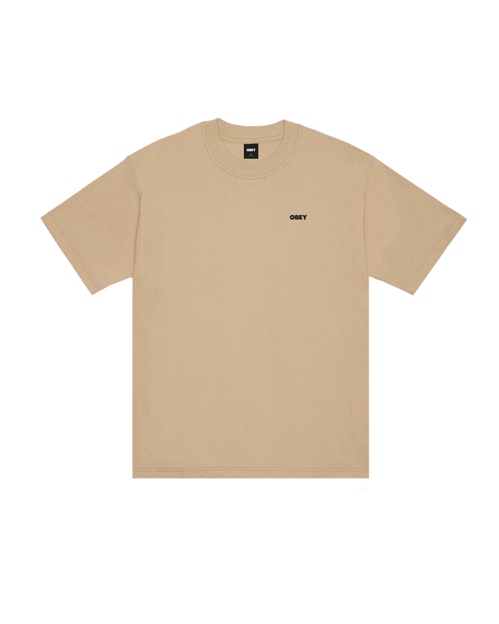 obey-quarter-eye-icon-heavyweight-t-shirt-sand - alternate view