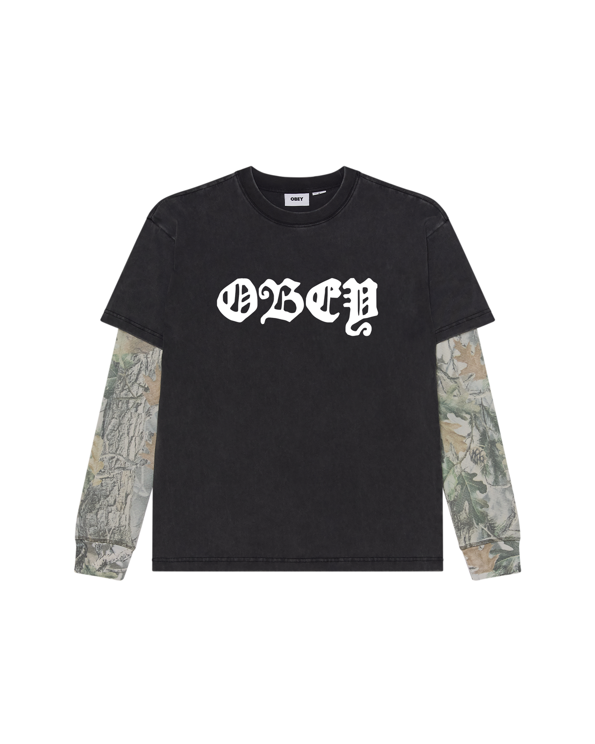 OBEY BOLD ENGLISH 2-FER T-SHIRT