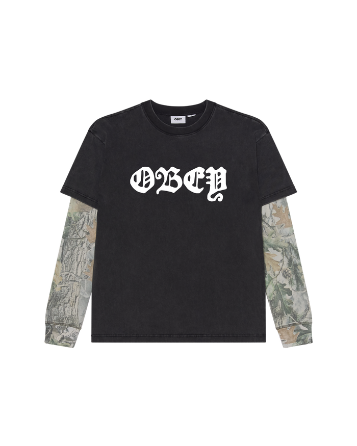 OBEY BOLD ENGLISH 2-FER T-SHIRT