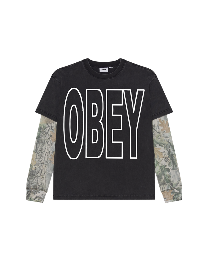 OBEY STRETCHED 2-FER T-SHIRT