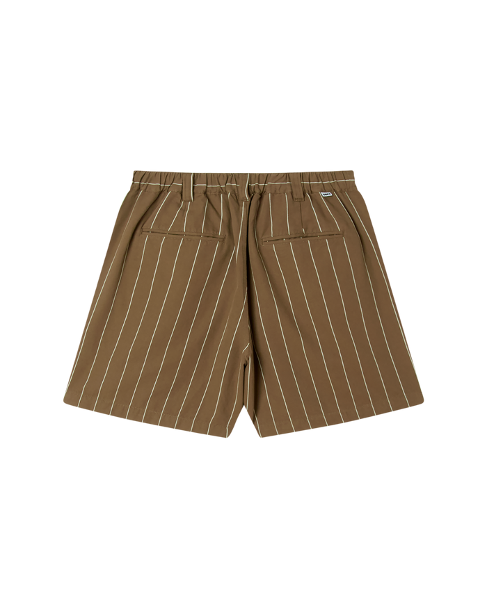 obey-foster-stripe-pleated-short-canteen-multi - alternate view