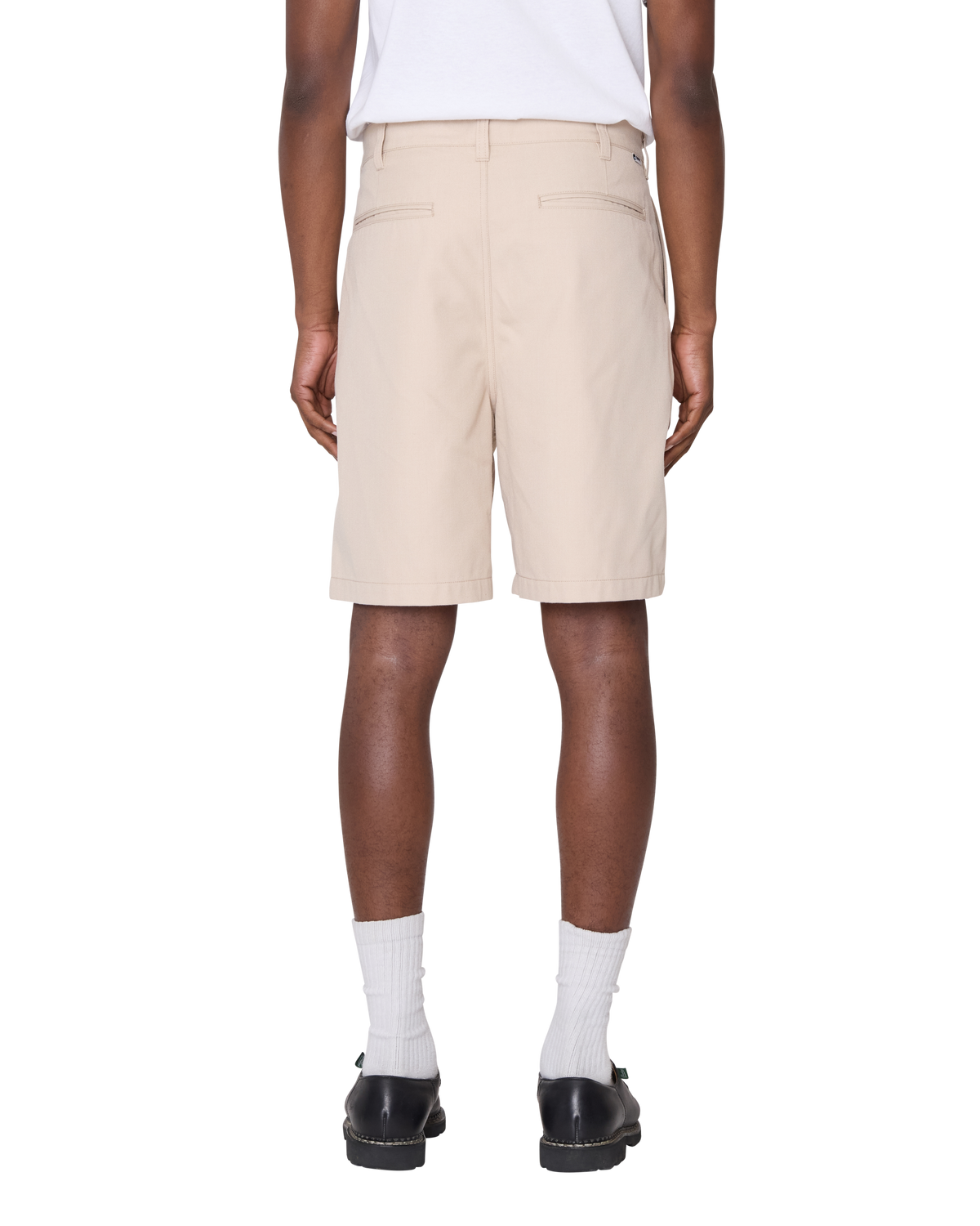 obey-dean-pleated-short-cement