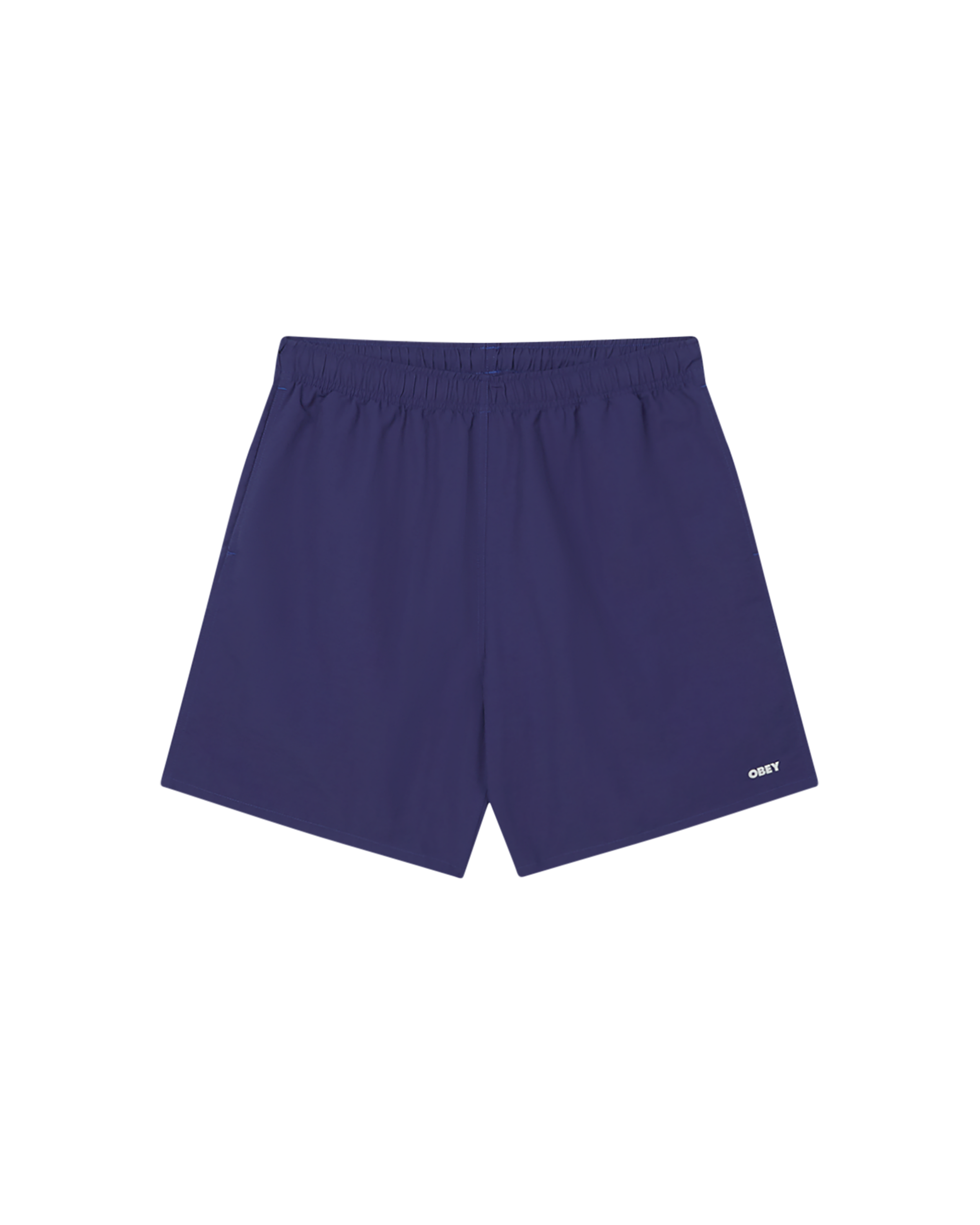 obey easy bold nylon short skipper blue (zoomed)