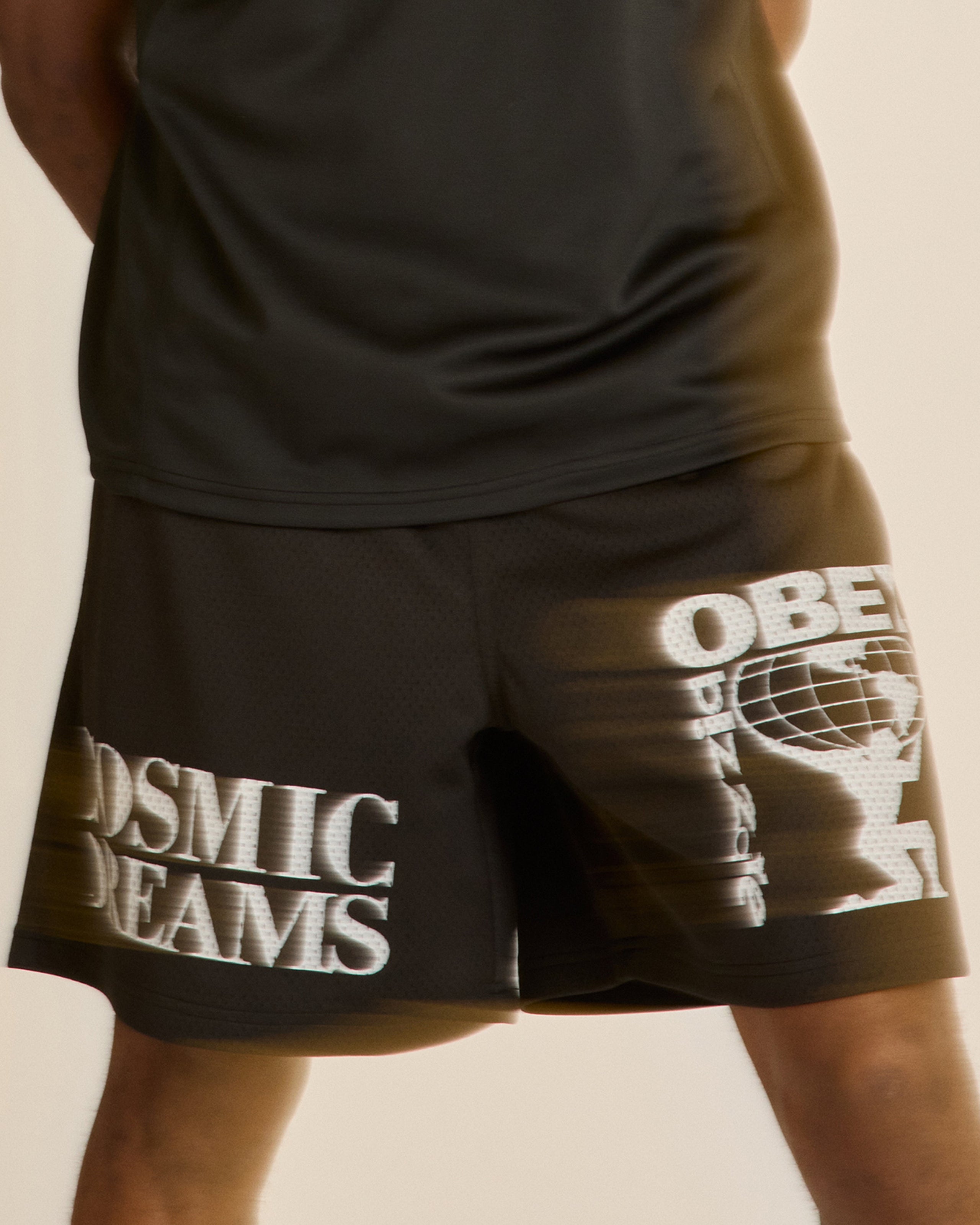 EASY COSMIC DREAMS MESH SHORT (zoomed)