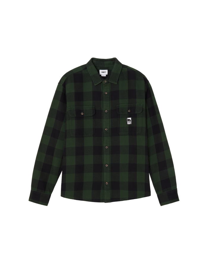 obey-jones-shirt-kombu-green-multi