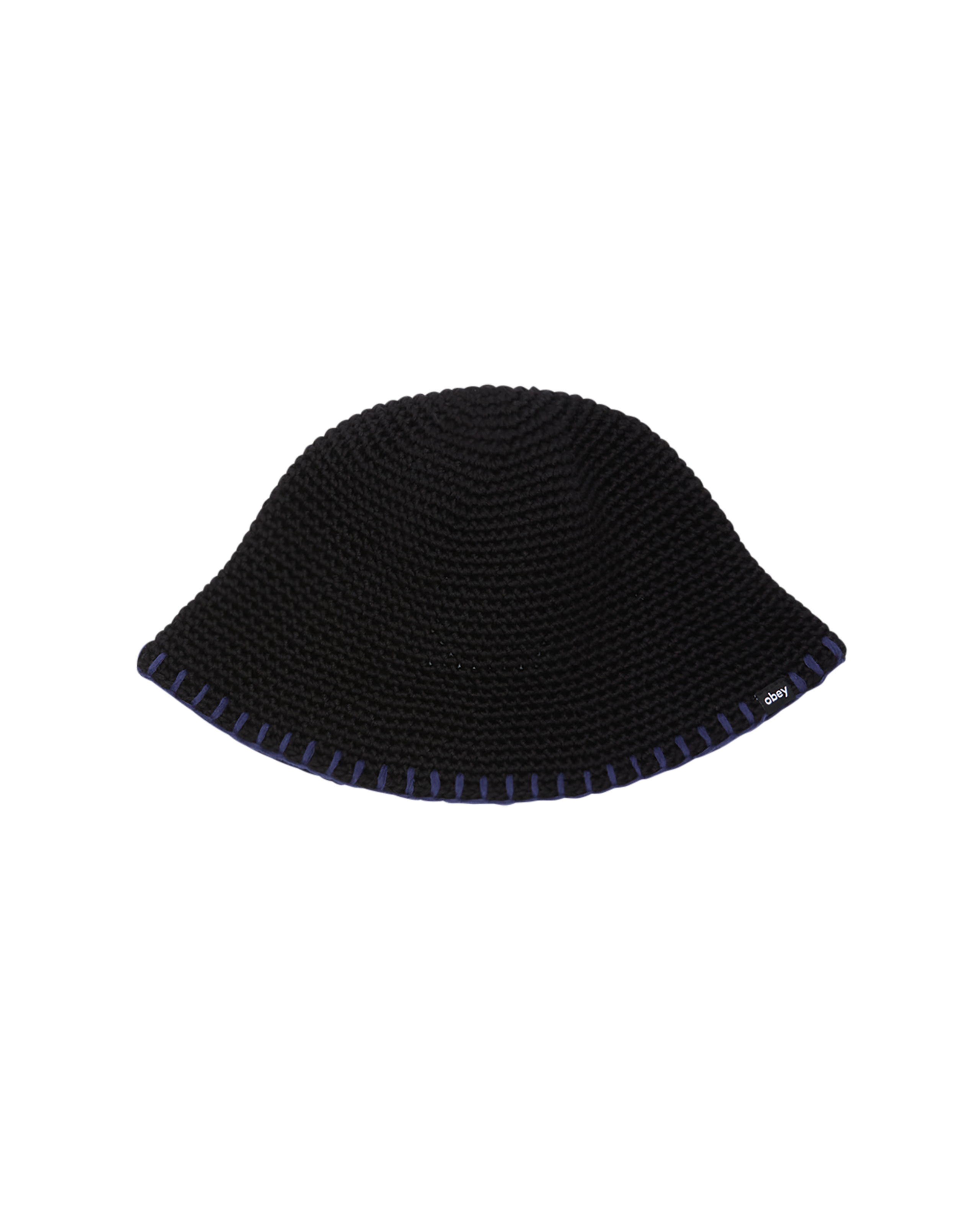 obey julien crochet bucket hat black (zoomed)