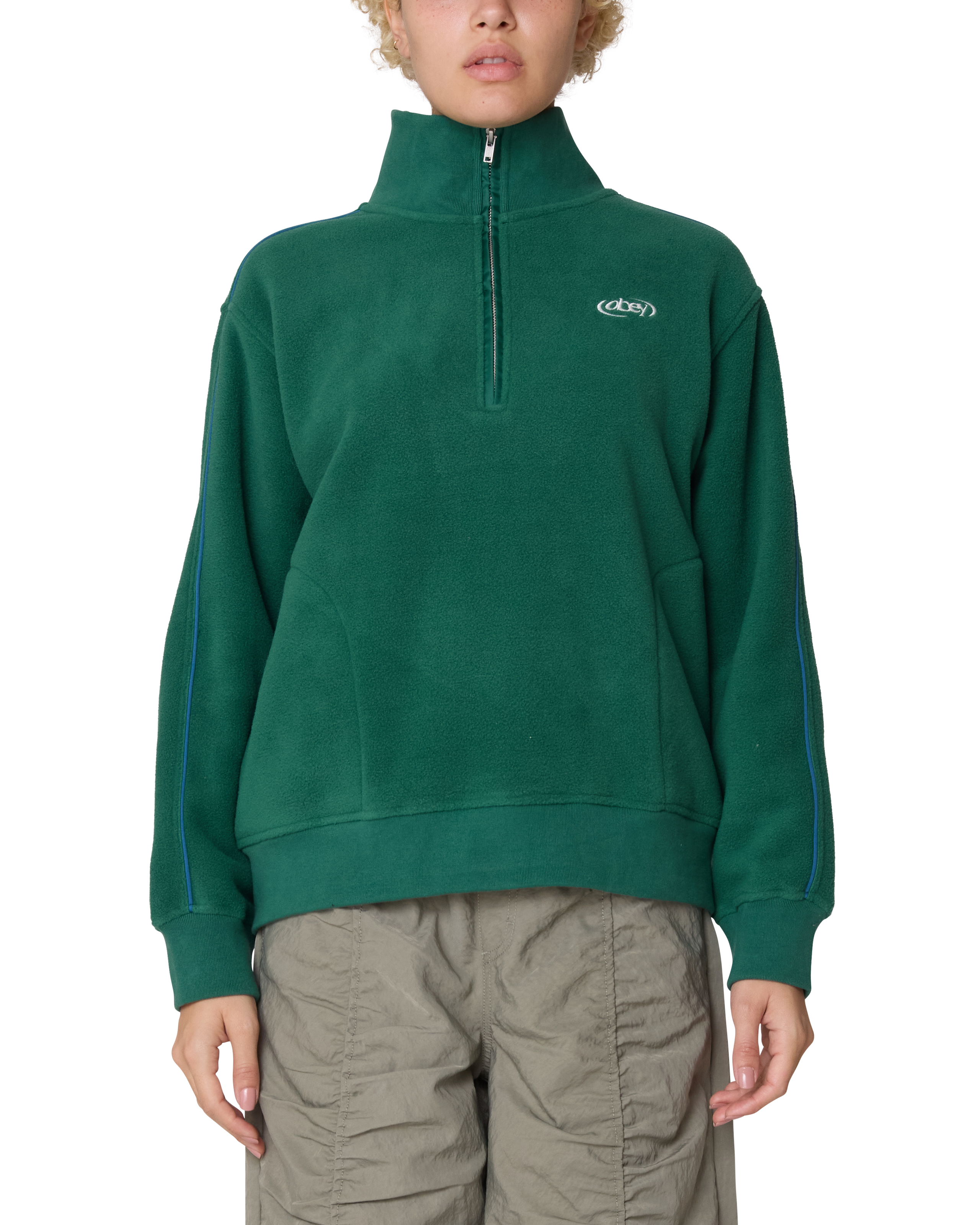 WATTS ZIP MOCKNECK