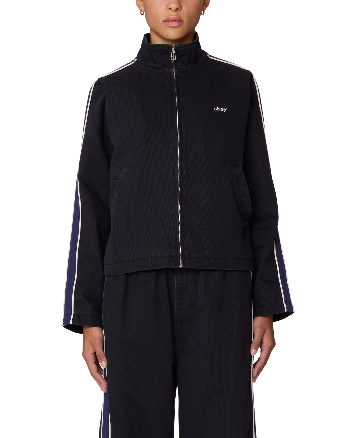 obey-astrid-stripe-jacket-digital-black-faded-wash