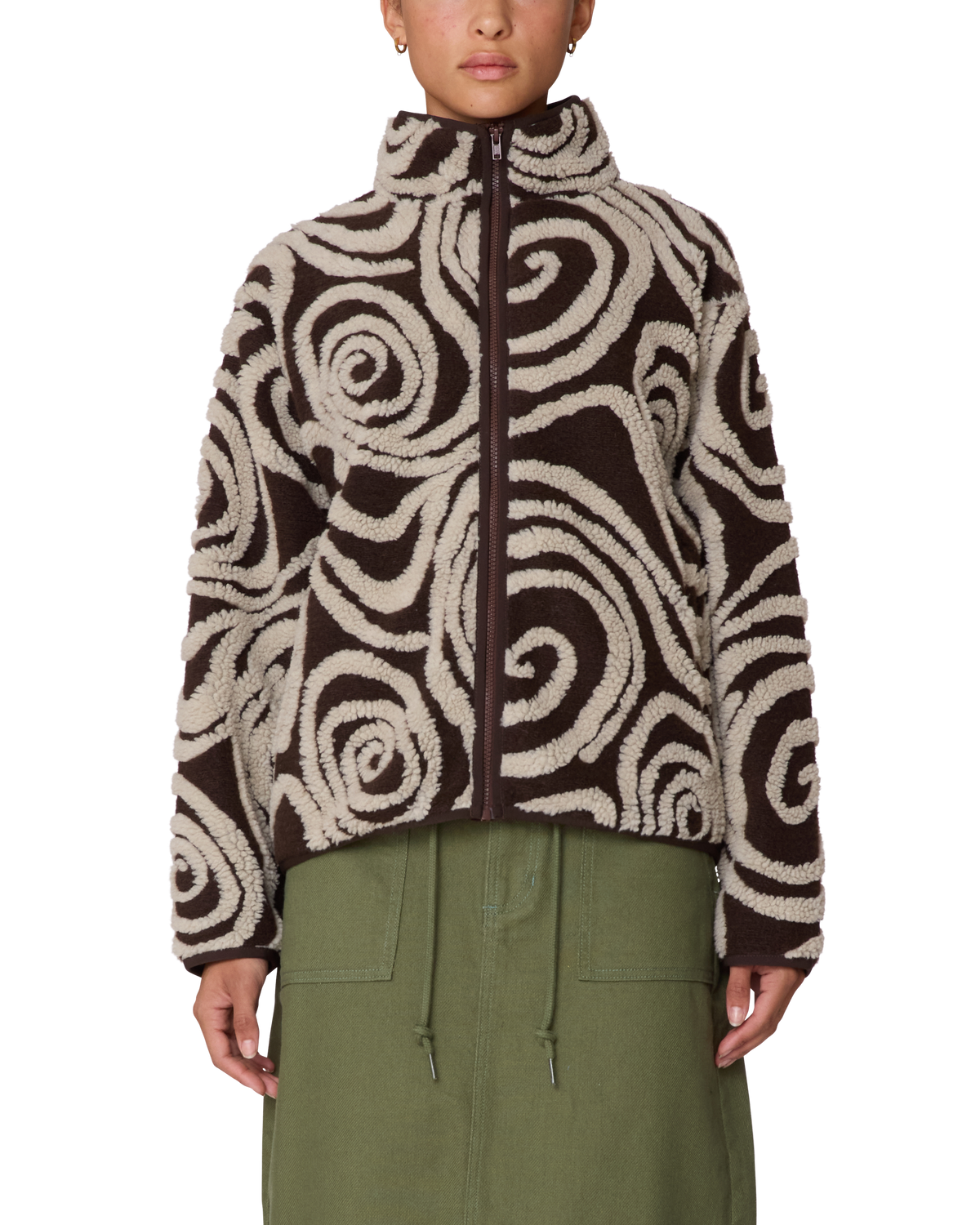 SWIRLS JACQUARD JACKET