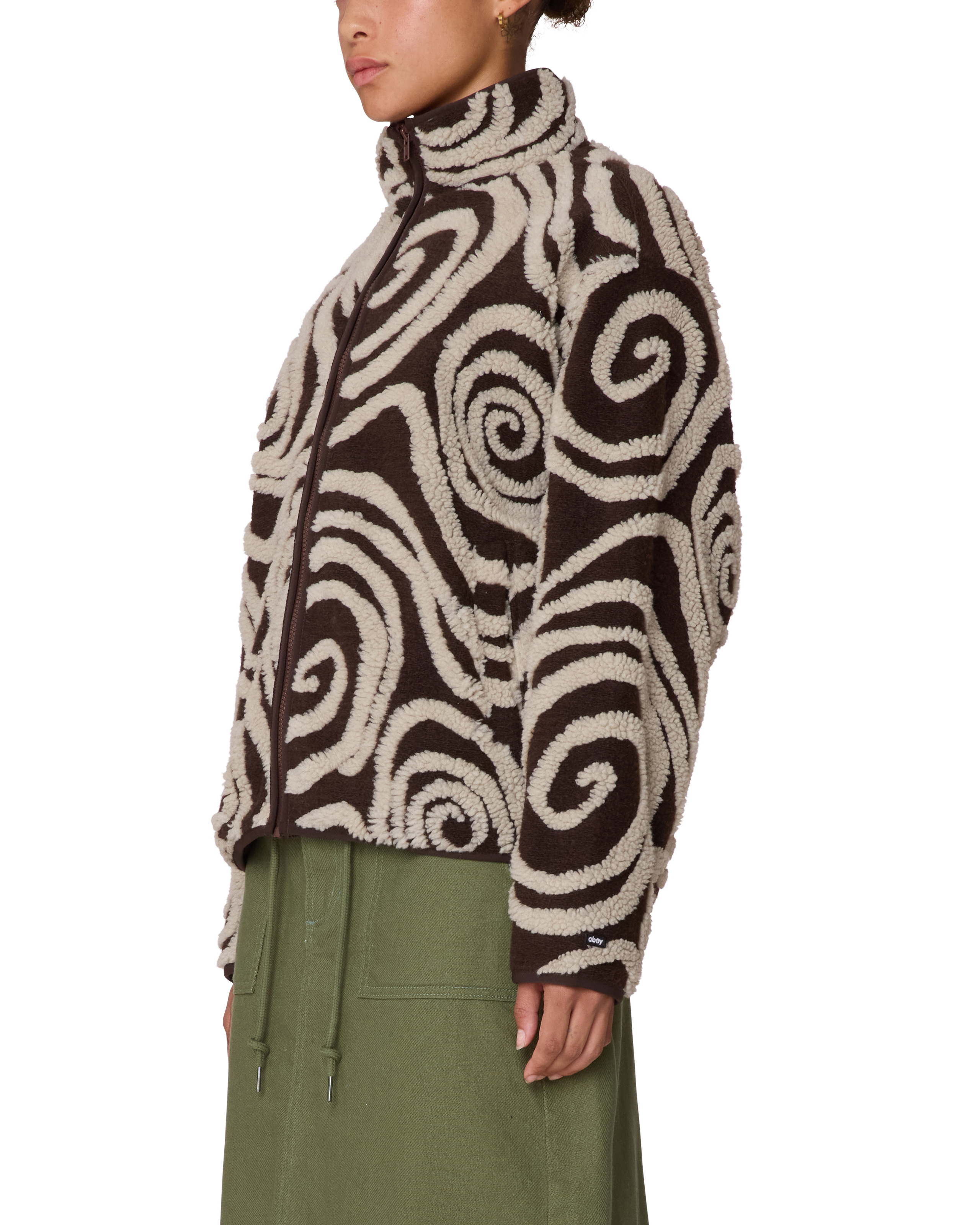 SWIRLS JACQUARD JACKET (zoomed)