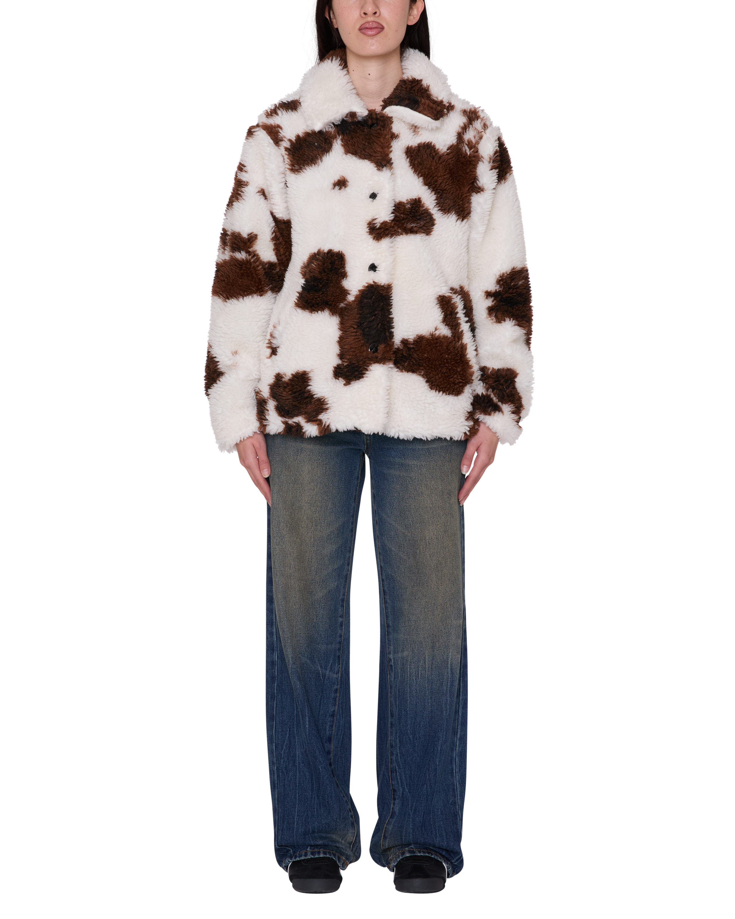 obey-nolie-sherpa-short-coat-cow-print (zoomed)
