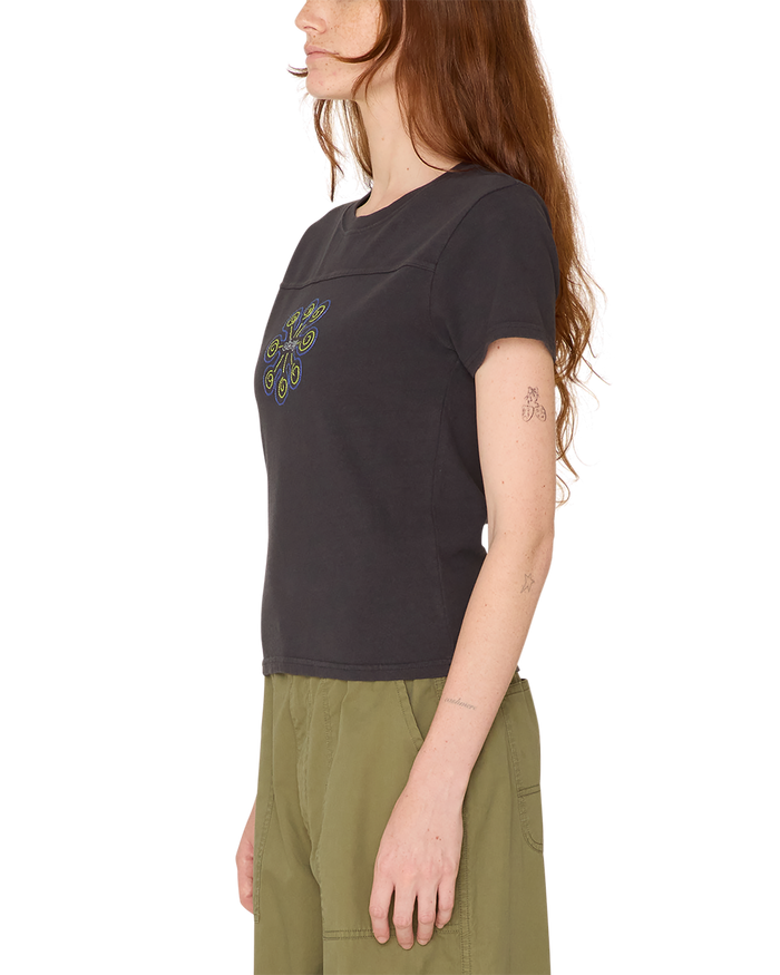 obey relax t shirt digital black - alternate view