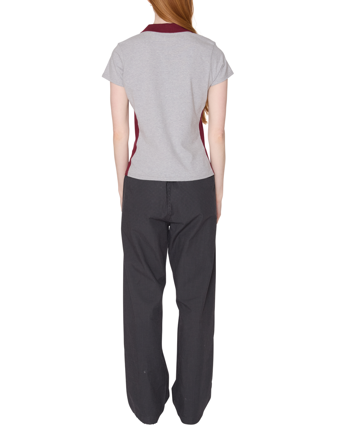 obey-meredith-polo-grey-heather