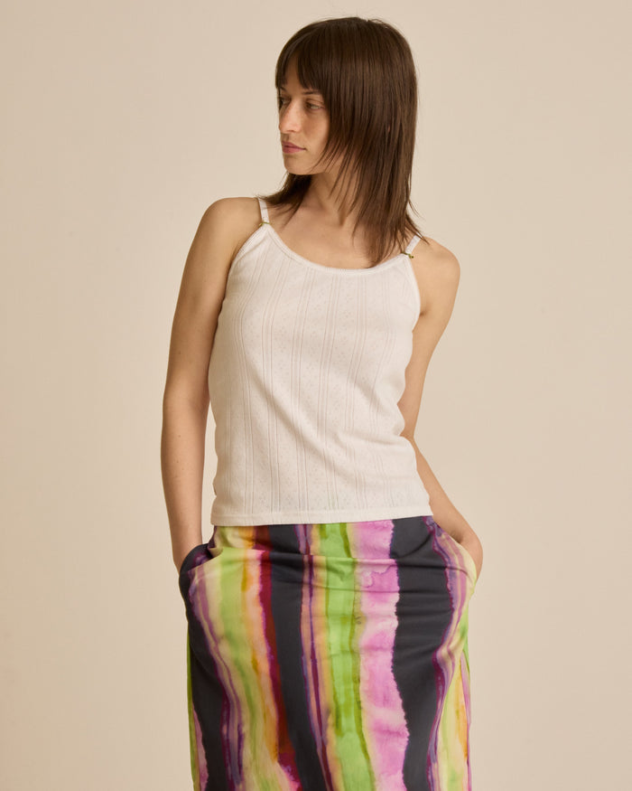 ROSALINE POINTELLE TANK - alternate view