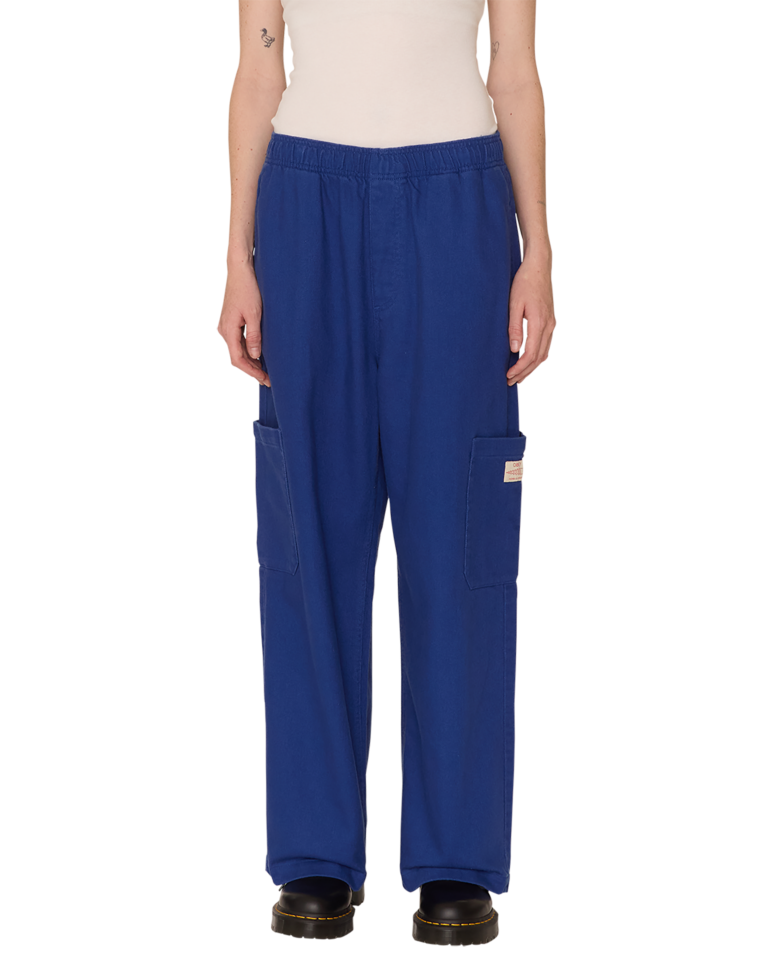 obey primal cargo pant deep blue (zoomed)