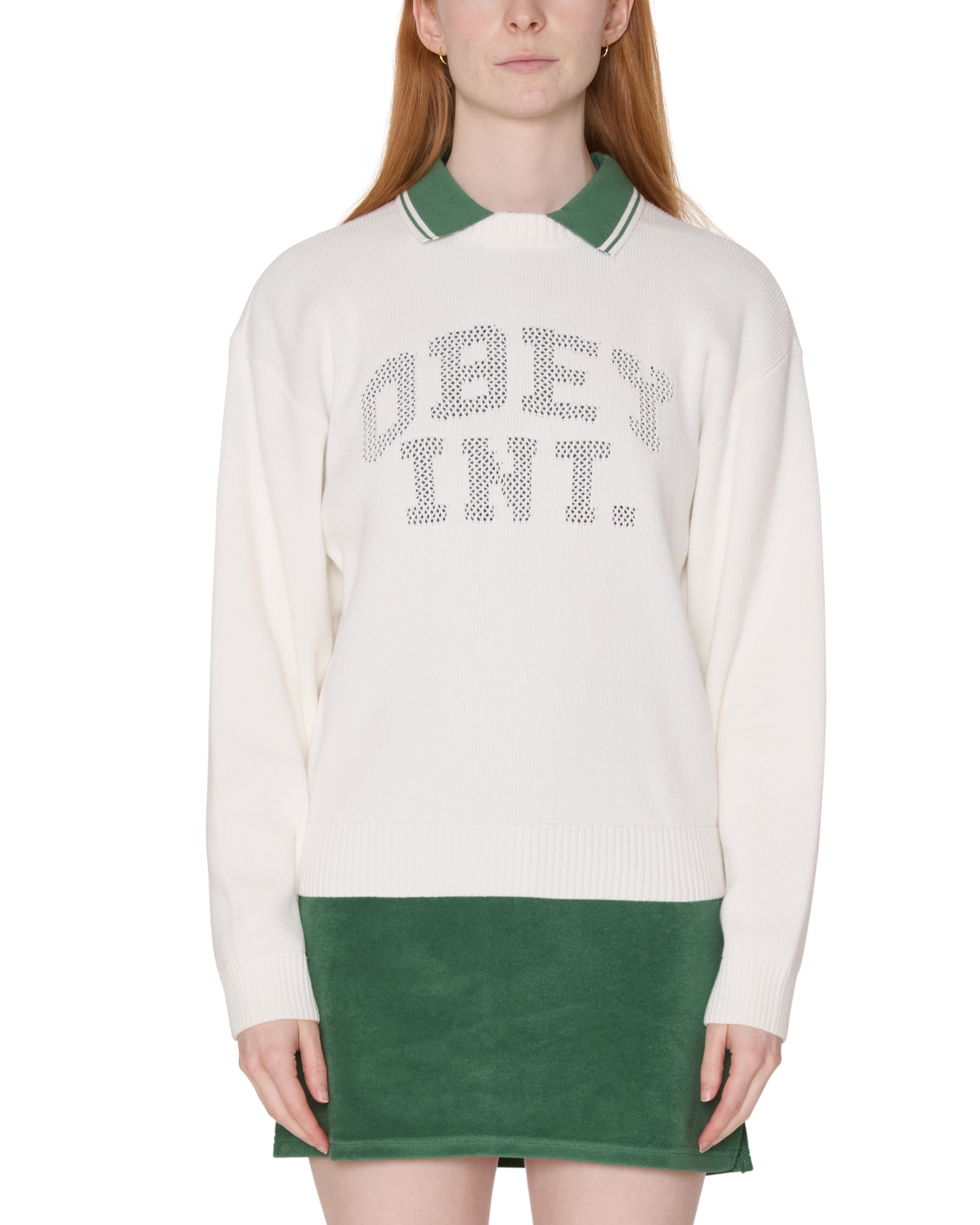 obey-league-crew-sweater-birch (zoomed)