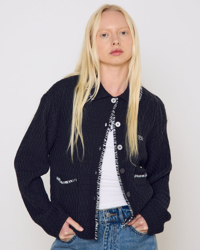 AMELIE BUTTON DOWN SWEATER - alternate view