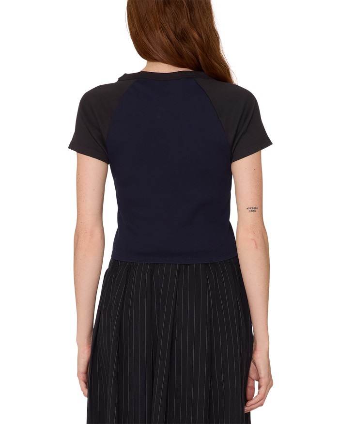 obey cosmic dreams stevie t shirt black iris - alternate view