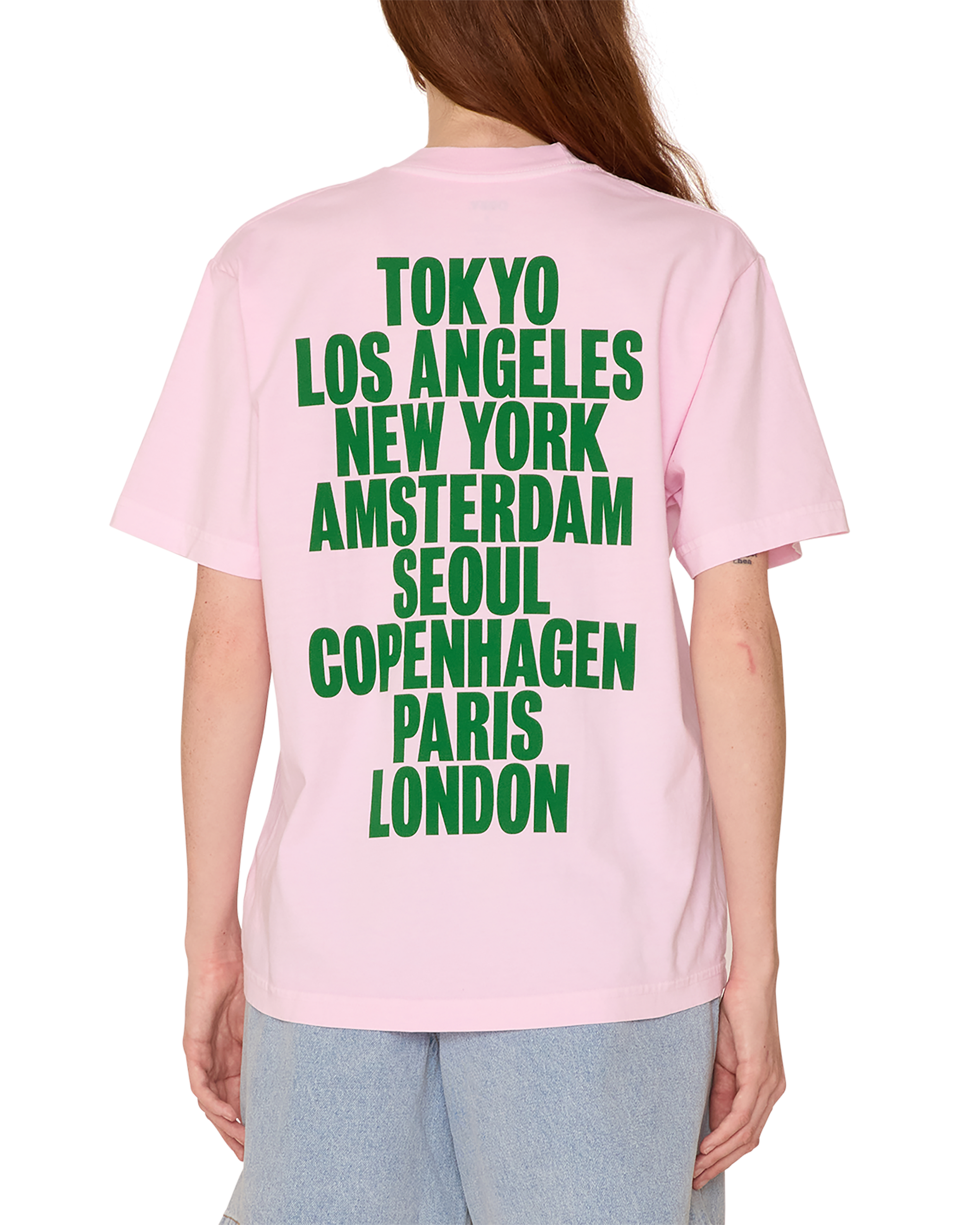 obey international cities maxine pigment t shirt pigment cradle pink (zoomed)