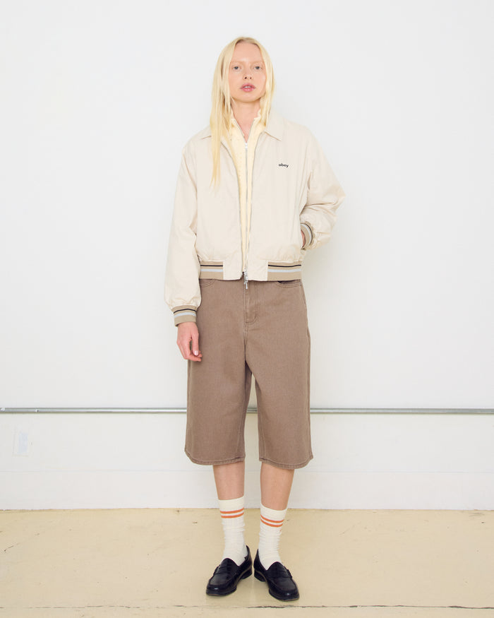 KARINA LONG DENIM SHORT - alternate view