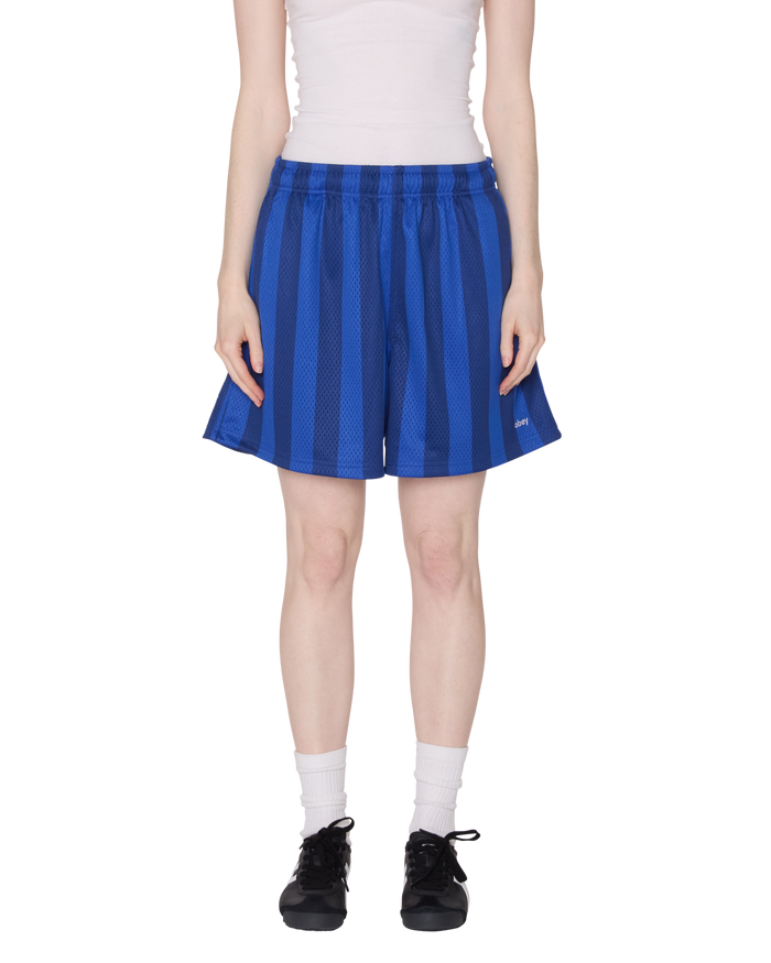 obey-bounds-mesh-stripe-short-blue