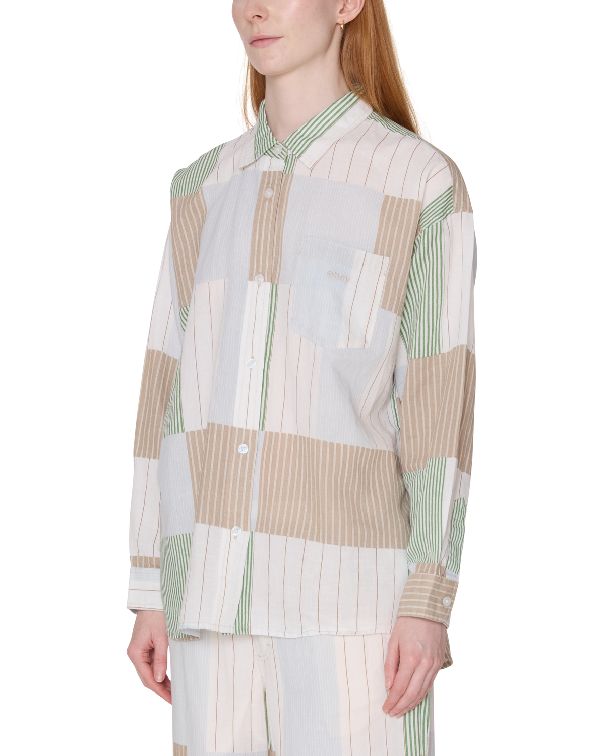 obey-neato-mix-stripe-shirt-taupe-multi