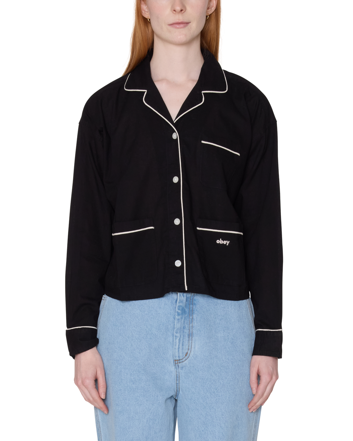 obey-marlowe-piping-shirt-black