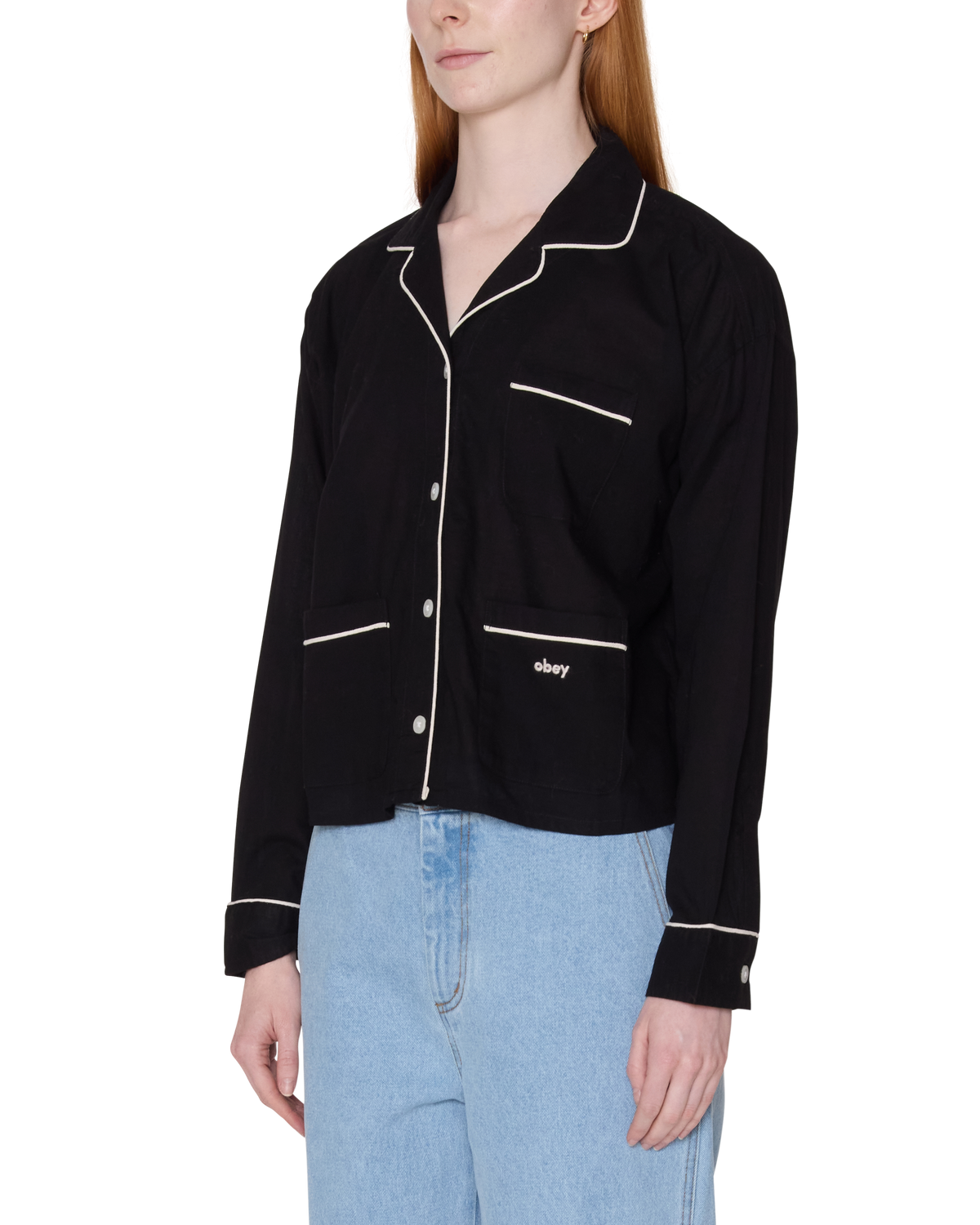 obey-marlowe-piping-shirt-black