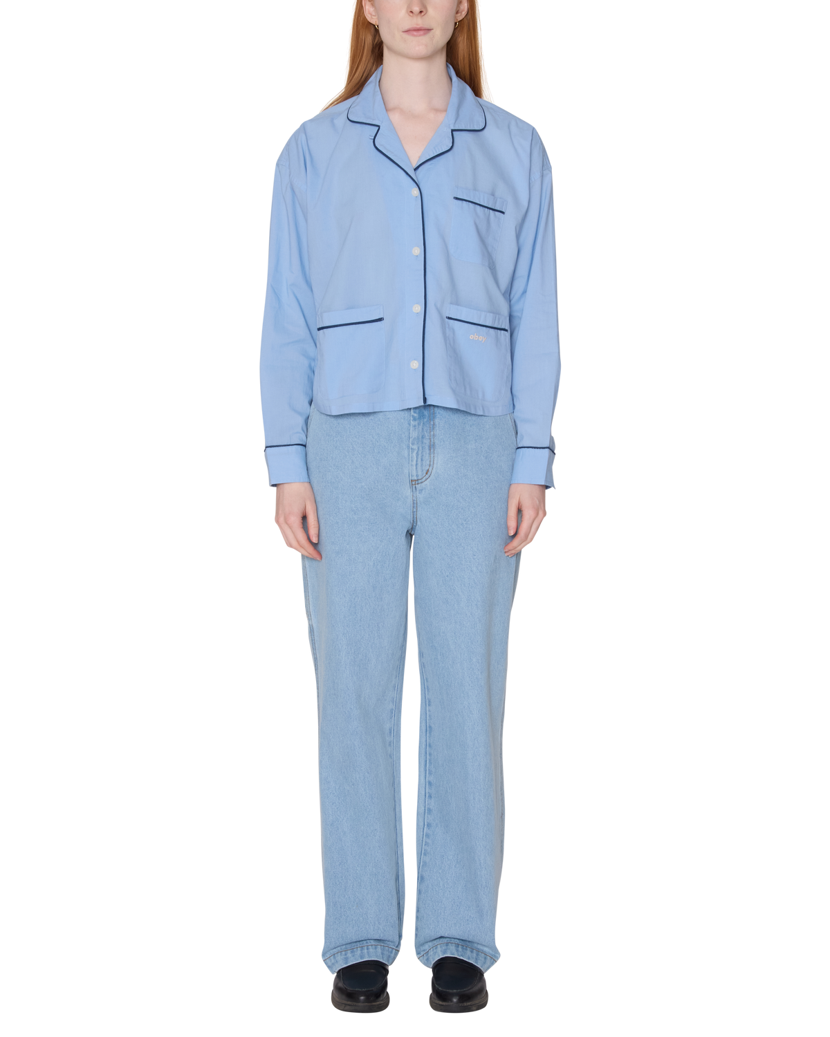 obey-marlowe-piping-shirt-blue