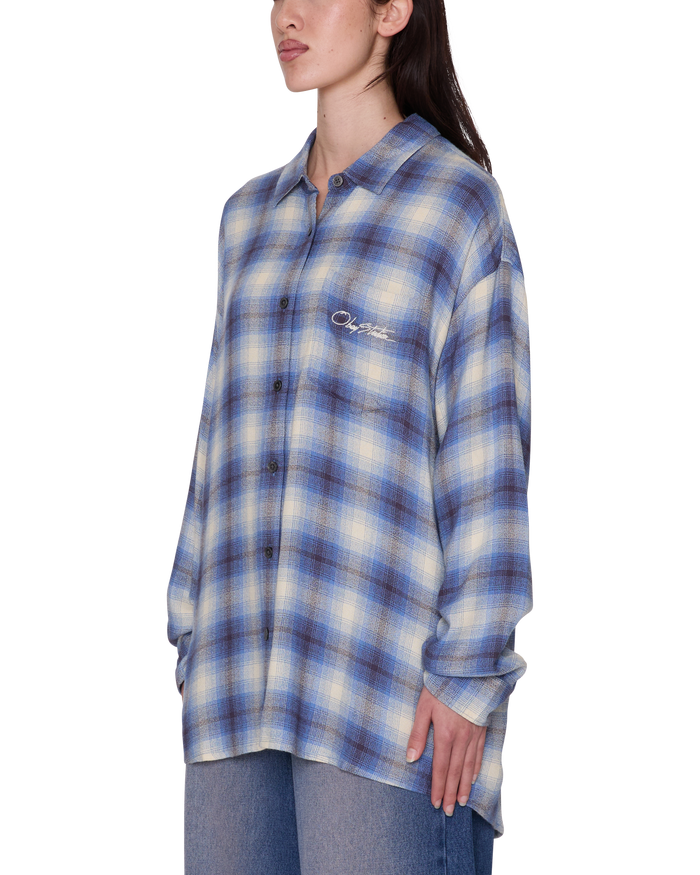 obey-zelia-shirt-blue-multi - alternate view
