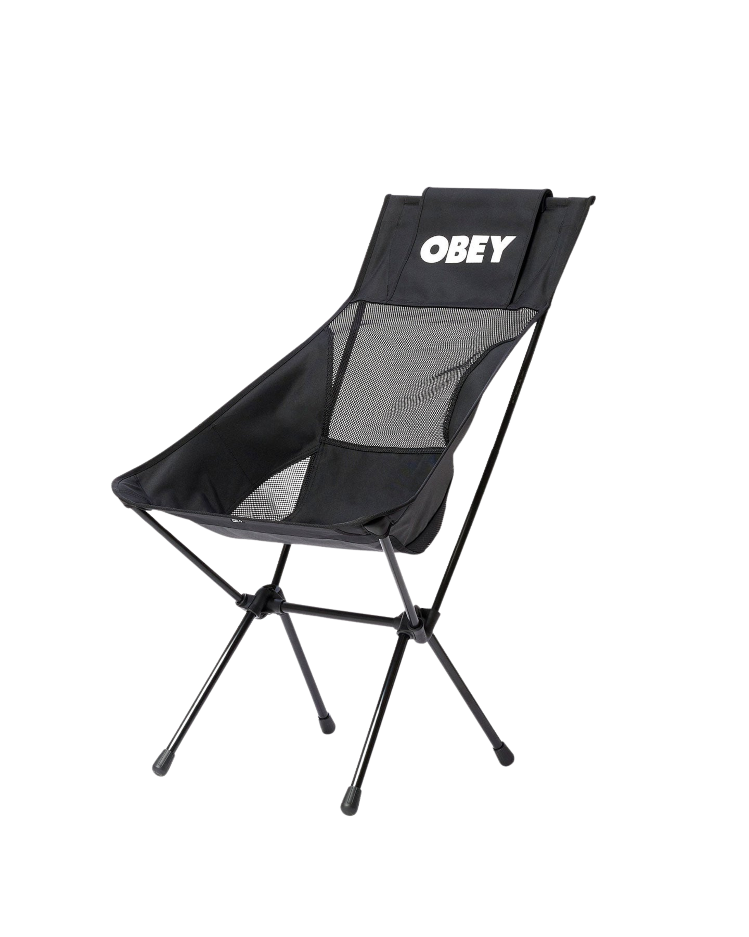 OBEY X HELINOX SUNSET CHAIR Black (zoomed)
