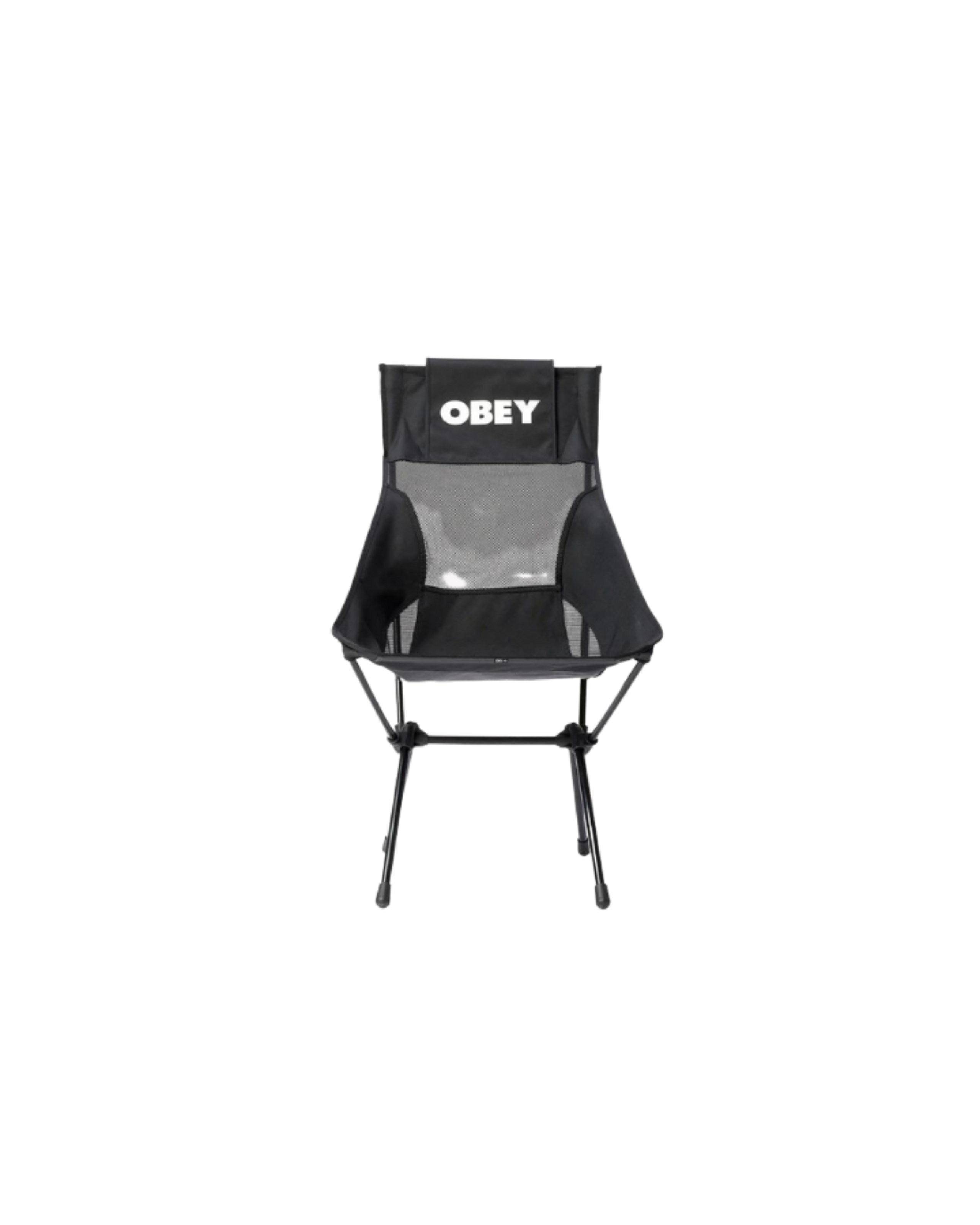 OBEY X HELINOX SUNSET CHAIR Black (zoomed)